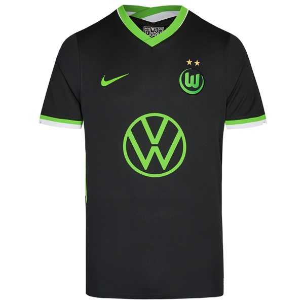 Thailandia Maglia Wolfsburg Away 20/21 Verde Navy